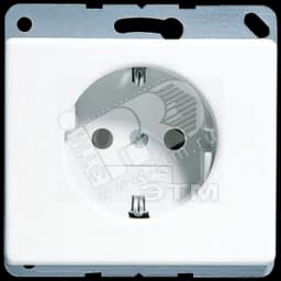 Розетка штепсельная SCHUKO с защитой от детей 16A 250V белая JUNG