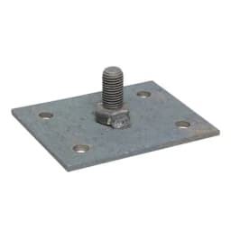 Пластина монтажная 120х120мм М16 EKF