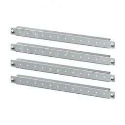 Горизонтальные дверные рейки для навесных корпусов, ширина одностворчатой или левой створки двустворчатой двери 400 мм, 4 шт.