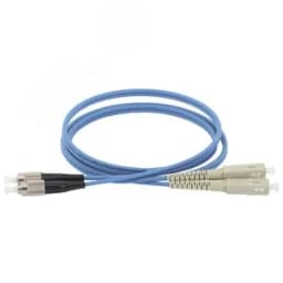 Патч-корд оптический 50/125 (OM4) SC/UPC-FC/UPC (Duplex) 15м ITK