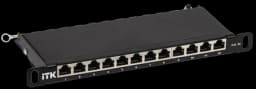 ITK 1U патч-панель кат.5E STP 12 портов 10" Dual IDC (PP12-1UC5ES-D05-10)