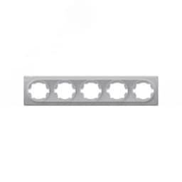Рамка на 5 приборов, цвет серый (серия Florence) 2172855 ССТ