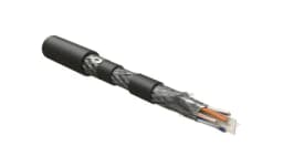 Кабель для сетей Industrial Ethernet Hyperline IFUTP4-C6-S23/1-ARM/W-LSZH/NY-BK (500 м)