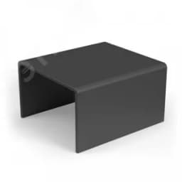 Соединитель на стык 40х16 черный (4 шт/комп)