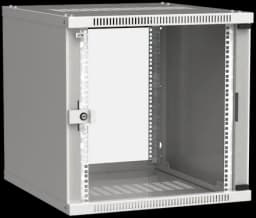 ITK Шкаф LINEA WE 9U 600x450мм дверь стекло серый (LWE3-09U64-GF)