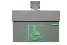 Табло светозвуковое Тромбон СОРС-ИСТ исполнение П1 (универсальный потолочно настенный кронштейн)