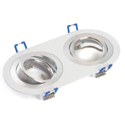 Светильник потолочный встраиваемый DL2812 MR16 50W G53 прямоугольник черный 48461