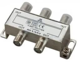Делитель телевизионный ТВх4 под F разъём 5-1000 МГц (10шт/уп) REXANT 05-6003