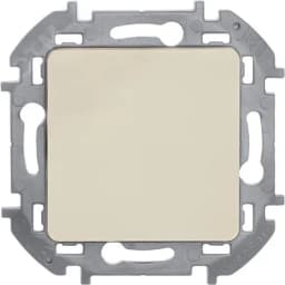 Переключатель без фиксации (кнопка) с Н.О./Н.З. контактом INSPIRIA 6 A 250 В~ слоновая кость