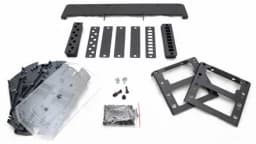 Бокс оптический универсальный 19" выдвижной Hyperline FO-19V-3U-12xSLT-W130H30-96UN-BK