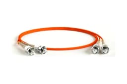 Патч-корд волоконно-оптический (шнур) Hyperline FC-D2-62-ST/PR-ST/PR-H-1M-LSZH-OR