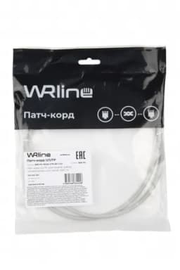 Патч-корд U/UTP WRline WR-PC-RJ45-UTP-5E-1-GY