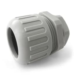 Муфта вводная усиленная (IP68) для гофрированных труб серая ВМУ-ГТ-20 (М20) (N-MGW20-21G) Промрукав