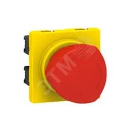 Кнопка аварийного отключения с замком на 1/4 оборота