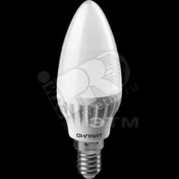 Лампа светодиодная LED 8вт E14 теплый матовая свеча Navigator Group