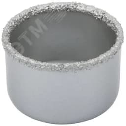 Коронка кольцевая по кафелю карбидная, глубина пропила 25 мм, 43 мм FIT