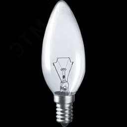 Лампа накаливания декоративная ДС 40вт B35 230в Е14 (свеча)