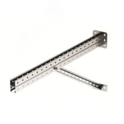 Консоль для тяжелых нагрузок 1000мм с укосиной горячеоцинкованная