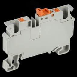 Колодка клеммная CP-DT измерит. нож. разм. 4мм2 серая IEK