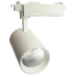 Светодиодный светильник Feron AL103 трековый однофазный на шинопровод 30W 4000K 35 градусов белый с индексом цветопередачи 90Ra серия TrueColor 48941