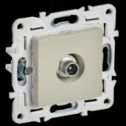 SKANDY Розетка TV проходная SK-A17B бежевый IEK