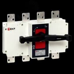 Рубильник-выключатель 1000A 4P c рукояткой управления для прямой установки PowerSwitch EKF