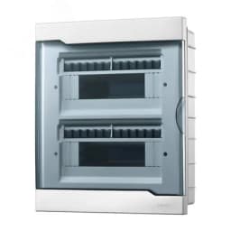 Бокс с прозрачной крышкой ЩРВ-П-24 для внутренней установки 24-и модульных устройств