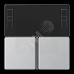 KNX Набор накладок / крышка к Room-controller, цвет алюминий