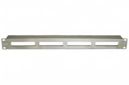 Патч-панель 19" для претерминированных медных и оптических кассет Hyperline PPTR-19-4CU-STL