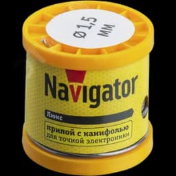 Припой 93 086 NEM-Pos02-61K-1.5-K200 (ПОС-61, катушка, 1.5 мм, 200 гр) Navigator Group