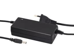 Блок питания Optimus 12/3.0  12В, 3А, пластик, вилка 220V, штекер 12В