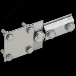 Зажим соединительный контрольный пруток 6-8мм-полоса 30мм нержавеющая сталь IEK