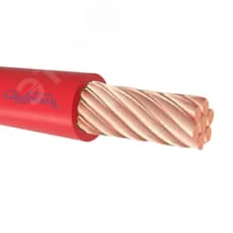 Провод силовой ПуВнг(А)-LS 1х50мк красный ТРТС