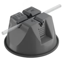 Держатель проволоки для плоской кровли