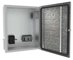 Уличный термошкаф с обогревом АМАДОН ТШО230-60.80-9U.40-ST