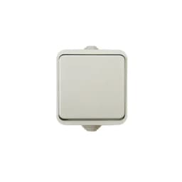 Выключатель 1кл. IP41 о/п 10А 220В, белый