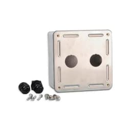 Коробка настенного монтажа для 2-х промышленных модулей Hyperline SBB-IE-2-SL