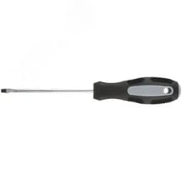 Отвертка "Мастер", CrV сталь, прорезиненная ручка 4х100 мм SL