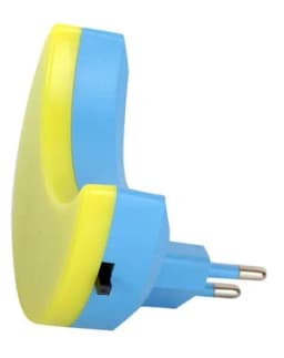 Светильник светодиодный NL-244 «Месяц» 220В ночник с выкл. желт. Camelion 14264