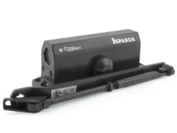 Доводчик дверной (вес двери от 80 до 140кг) (черный) морозостойкий 440 ISPARUS НОРА-М