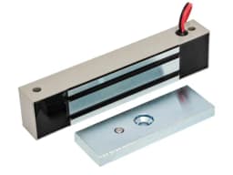 Замок электромагнитный с уголком ML-180K , 180 кг (серый)