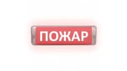 Табло Элтех-сервис М-12/24-AQUA СН исп.1 Пожар Световое табло сферическое