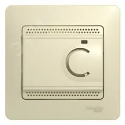 GLOSSA Термостат электронный теплого пола с датчиком в сборе 10A бежевый