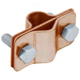 Зажим соединительный параллельный пруток-стержень медь