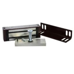 Электромагнитный замок М1-400 (с уголком коричневый) Олевс