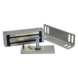 Электромагнитный замок М1-500 (серый с уголком) Олевс