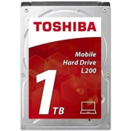 Жесткий диск объемом HDD 1 Тб с буферной памятью 128 Мб L200 Slim 1Tb HDWL110UZSVA Toshiba