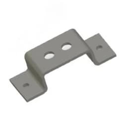 Опора неподвижная база 2, М20, толщ. 6,0 мм, гальван. цинк