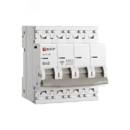 Автоматический выключатель ВА 47-63N 4P 40А (B) 6кА PROXIMA