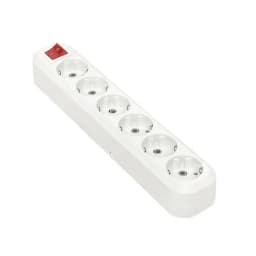 Колодка 6 гнезд 16А 3,5кВт c выкл. с/з Эксперт EKF PROxima